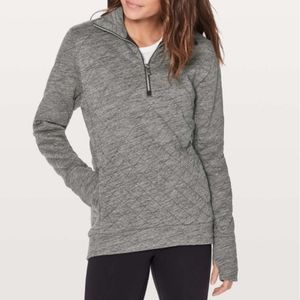 Like New, Lululemon Forever Warm Pullover, Grey